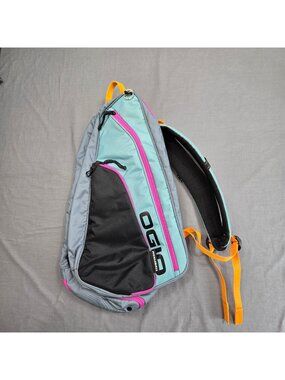 OGIO Pickleball Backpack Duffle Sling Mineral Blue Black Pink 38L